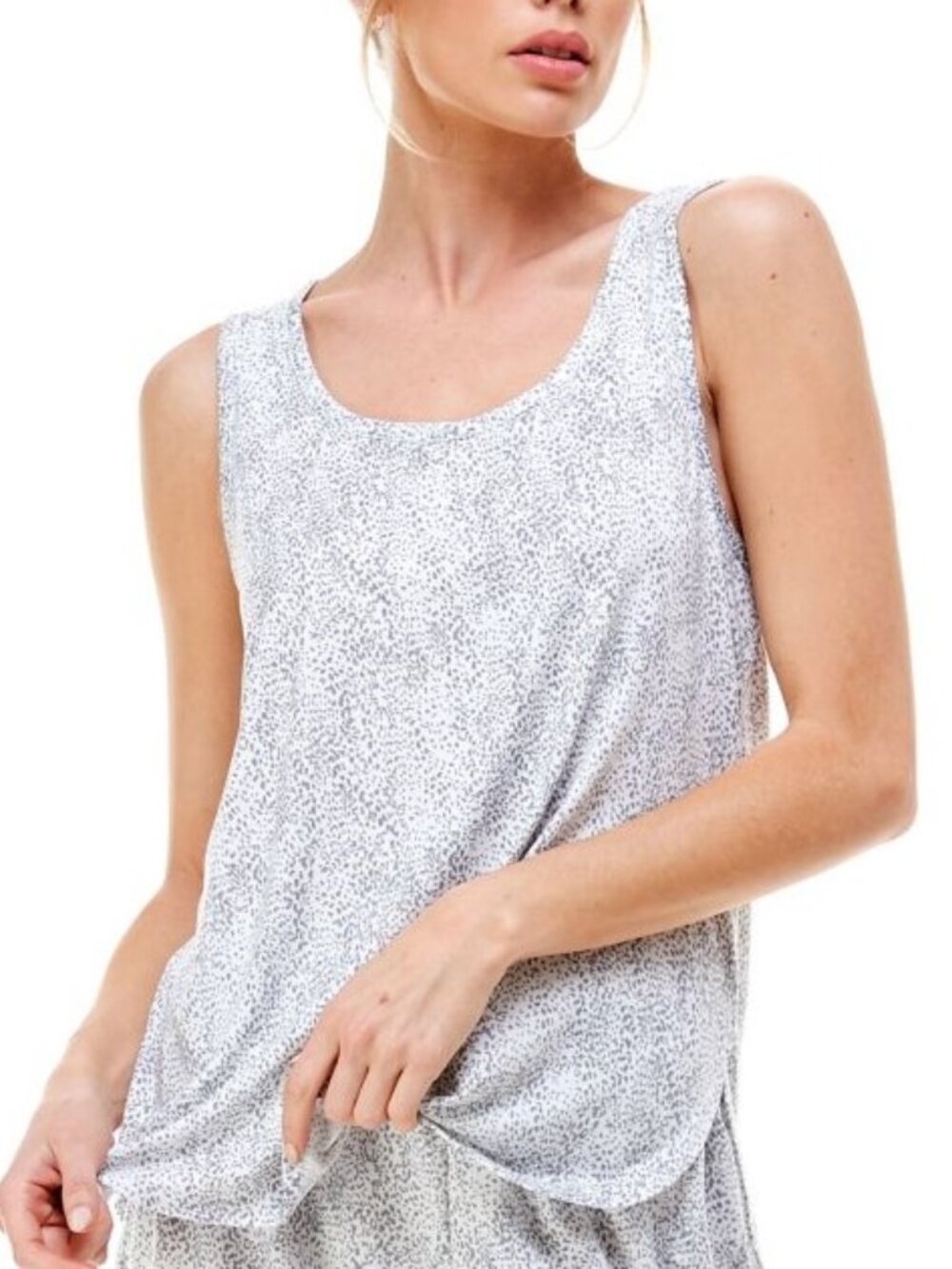 Roudelain Womens Printed Tank Top